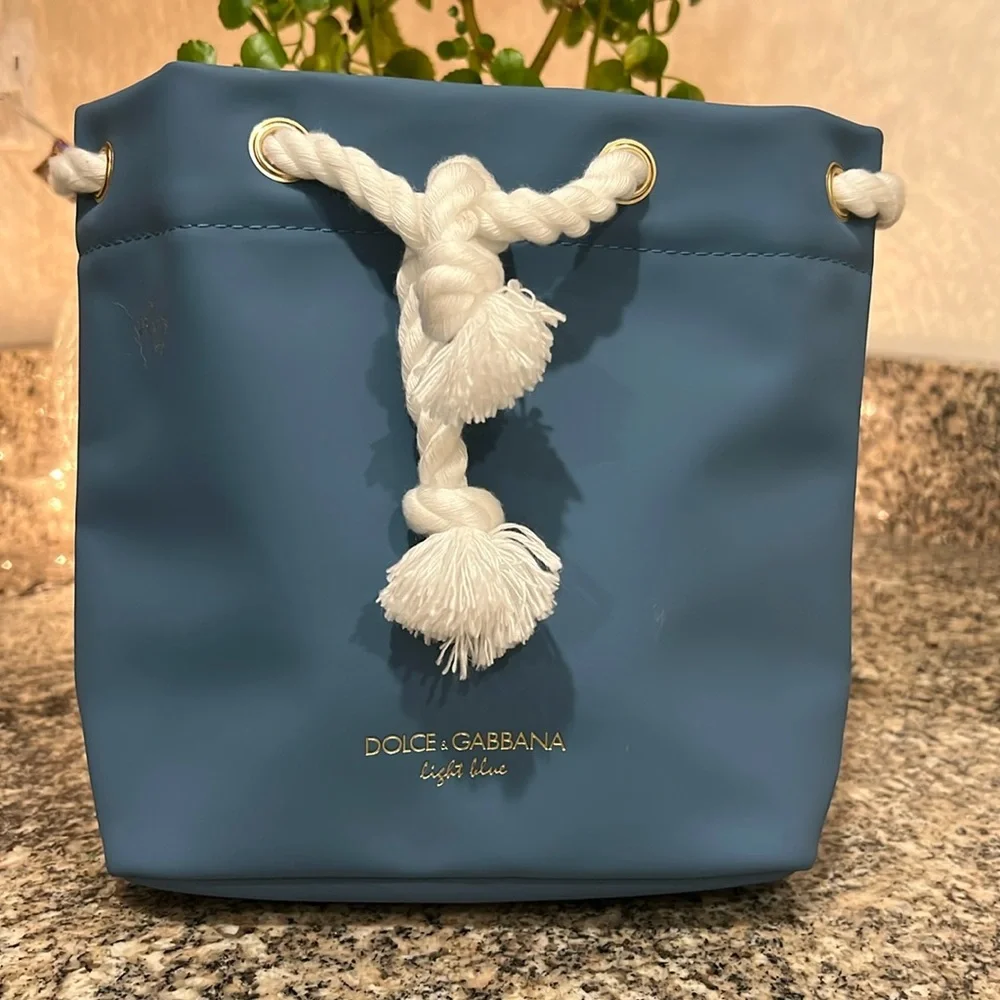 Dolce & Gabbana light blue Pouch